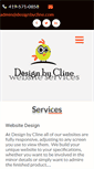 Mobile Screenshot of designbycline.com